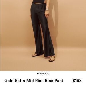 Reformation gale satin pant